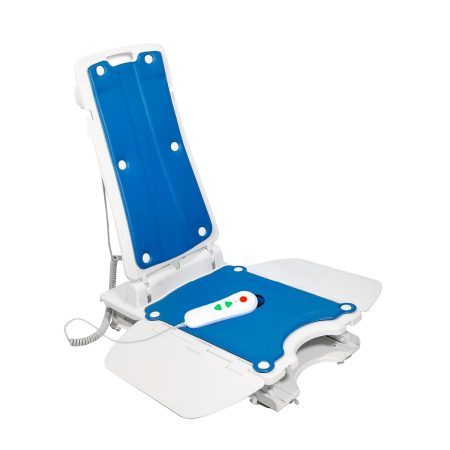 Lightweight electric bath lift chair